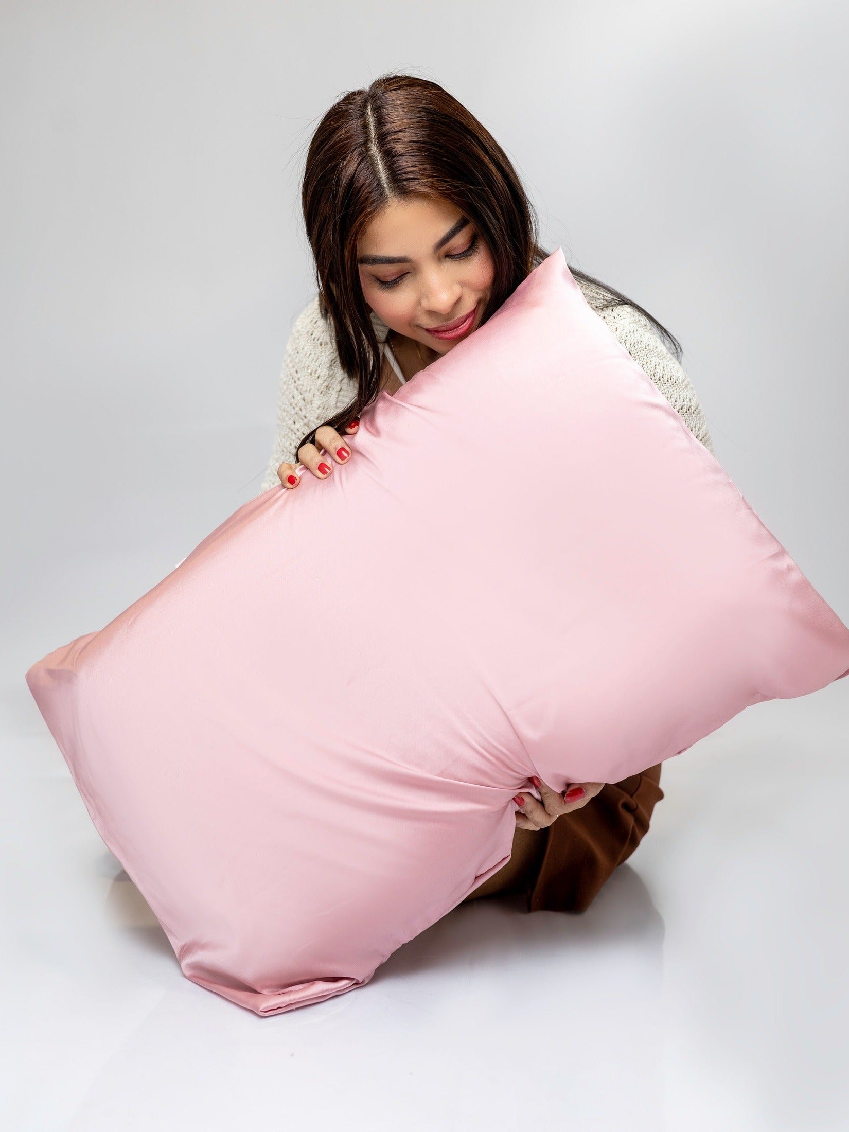 Funda de Almohada Rosa Nude