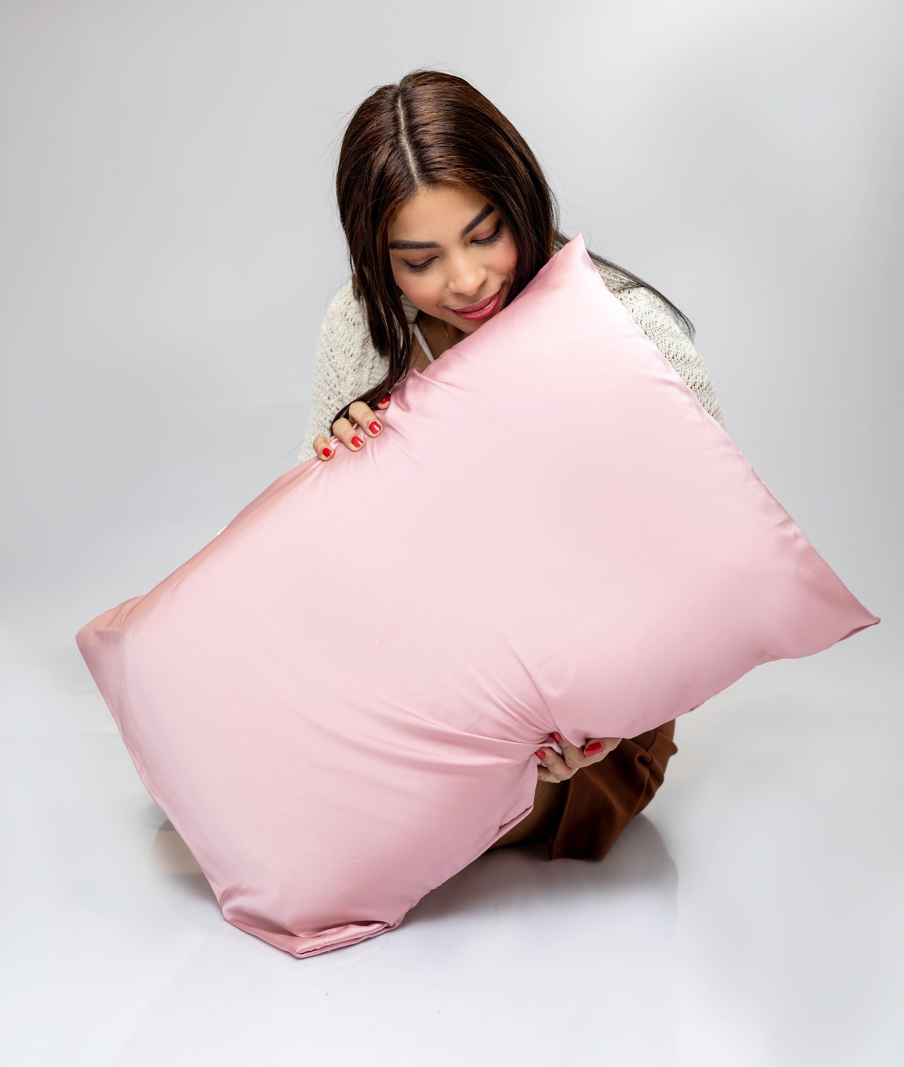 Funda de Almohada Rosa Nude